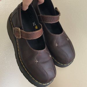 Vintage 90s 3A59 platform Mary Jane Dr.Martens